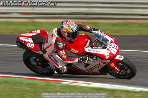 2008-05-11 Monza 0177 Superstock 1000 - 89 Domenico Colucci - Ducati 1098R